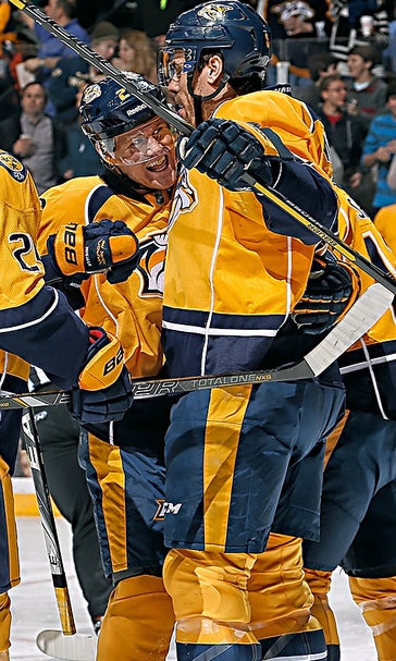 Weber's second of game give Predators OT win over Devils